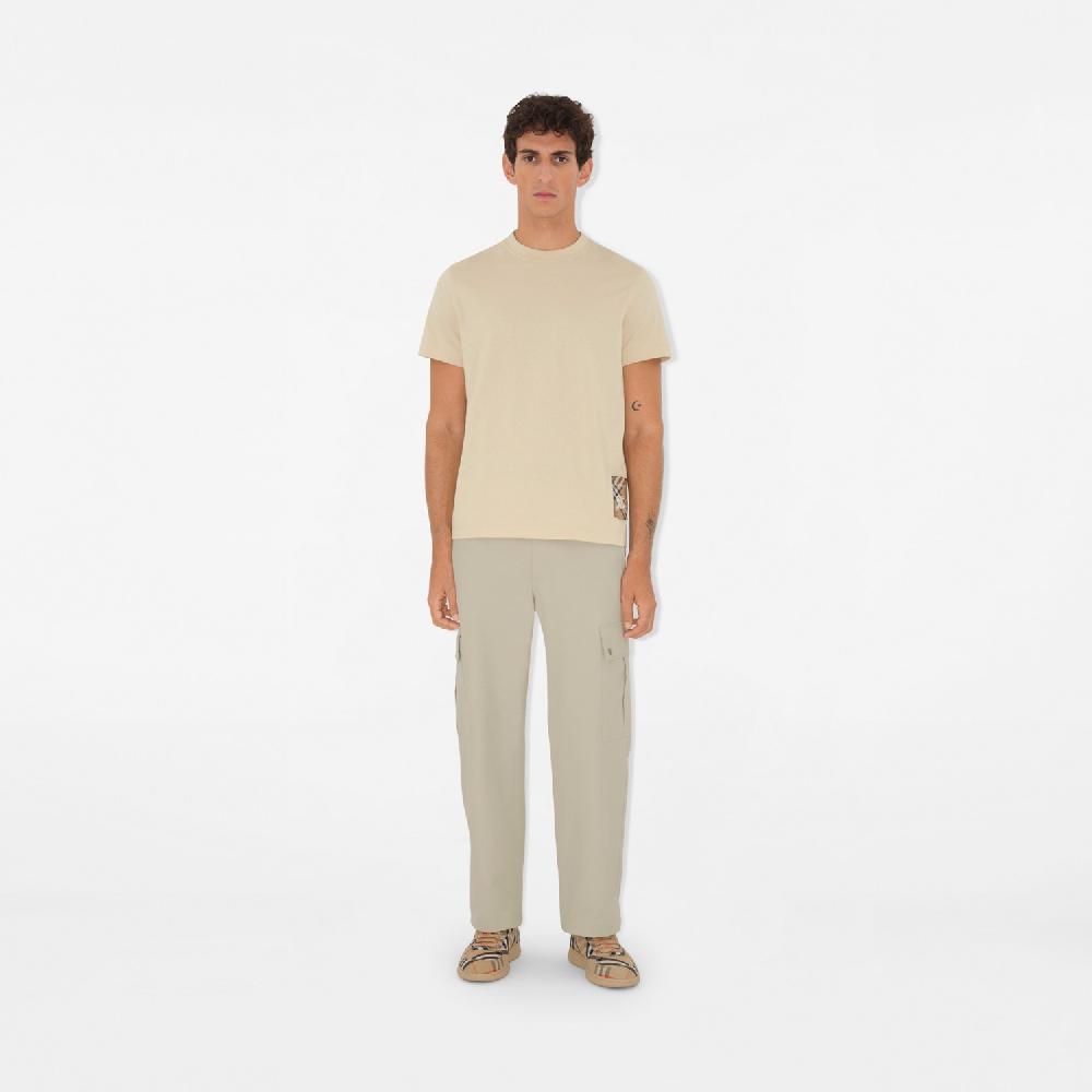 Burberry Camiseta En Algodón Con Etiqueta CheckPrecio 320 00 €