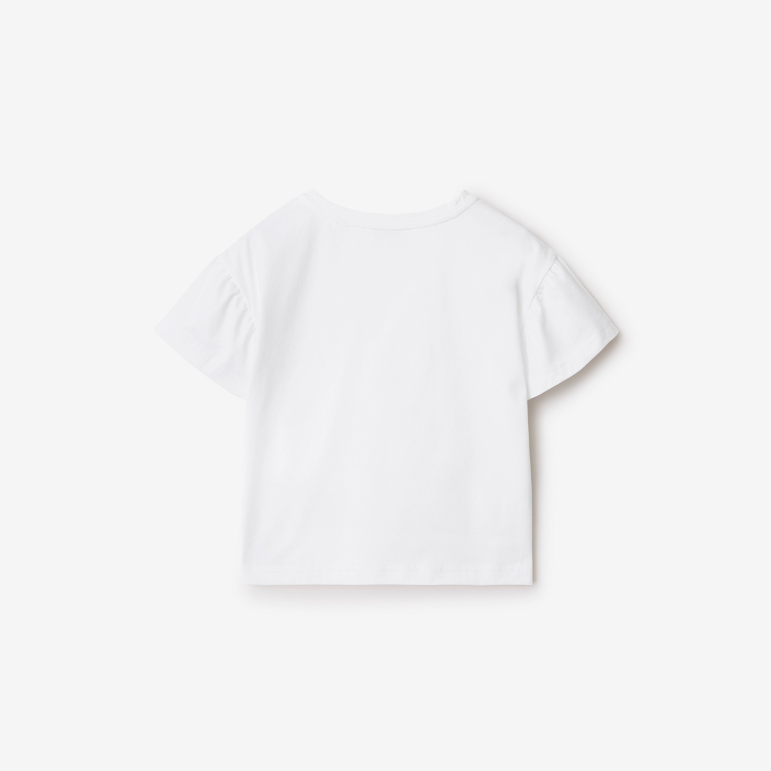 Burberry Camiseta En Algodón Con Logotipo En CordonesPrecio 170 00 € 3-14 Años