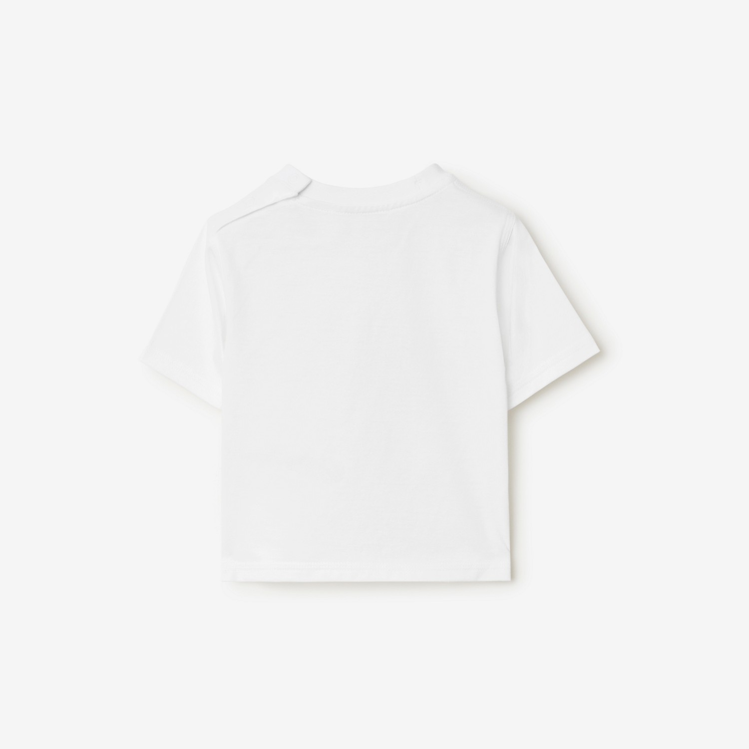 Burberry Camiseta En Algodón Con Logotipo Y MargaritasPrecio 150 00 € 6-24 Meses