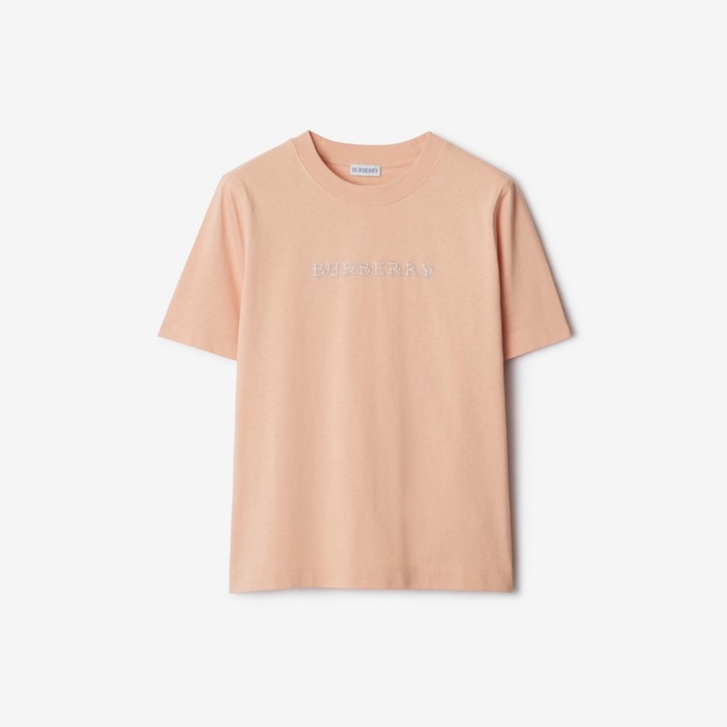 Burberry Camiseta en algodón con logotipo y motivo de cachemiraPrecio 450 00 €