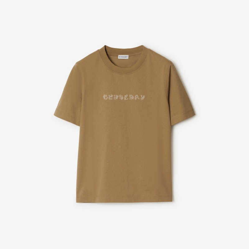 Burberry Camiseta en algodón con logotipo y motivo de cachemiraPrecio 450 00 €