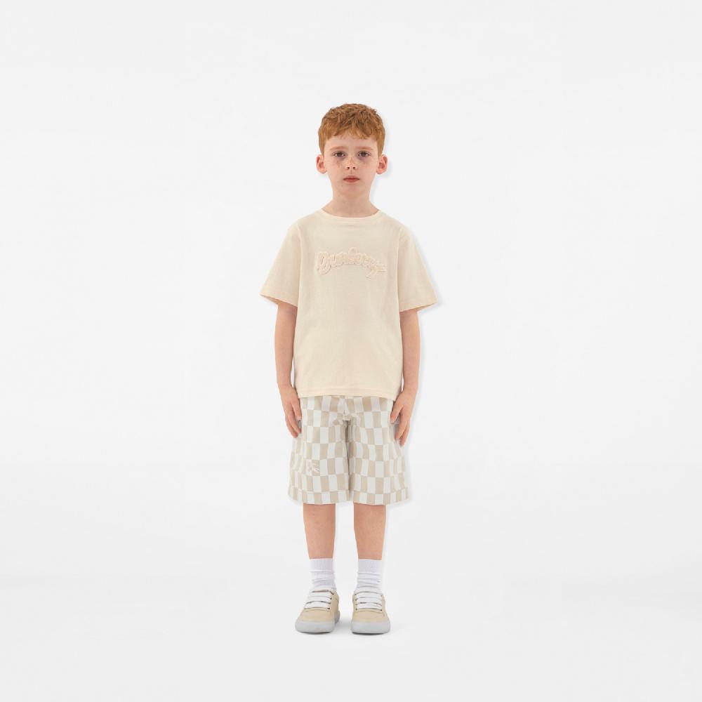 Burberry Camiseta En Algodón Con LogotipoPrecio 170 00 € 3-14 Años