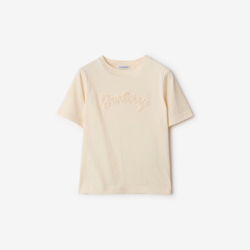 Burberry Camiseta en algodón con logotipoPrecio 170 00 € 3-14 años