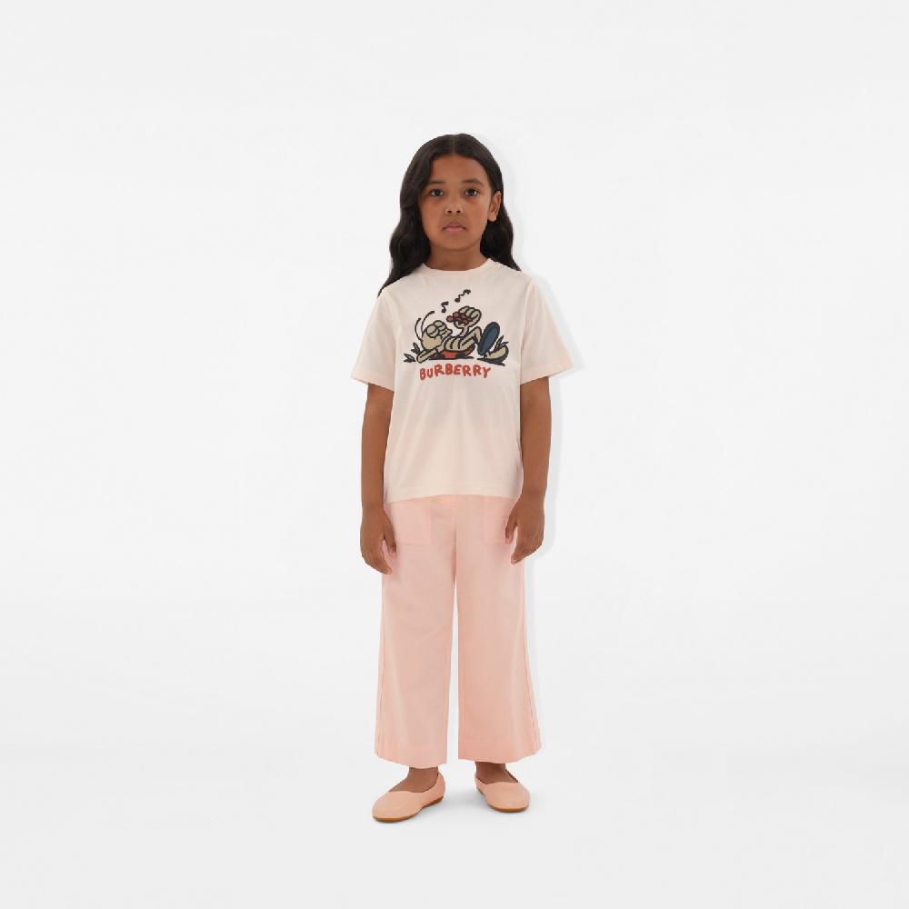 Burberry Camiseta En Algodón Con MariquitaPrecio 190 00 € 3-14 Años