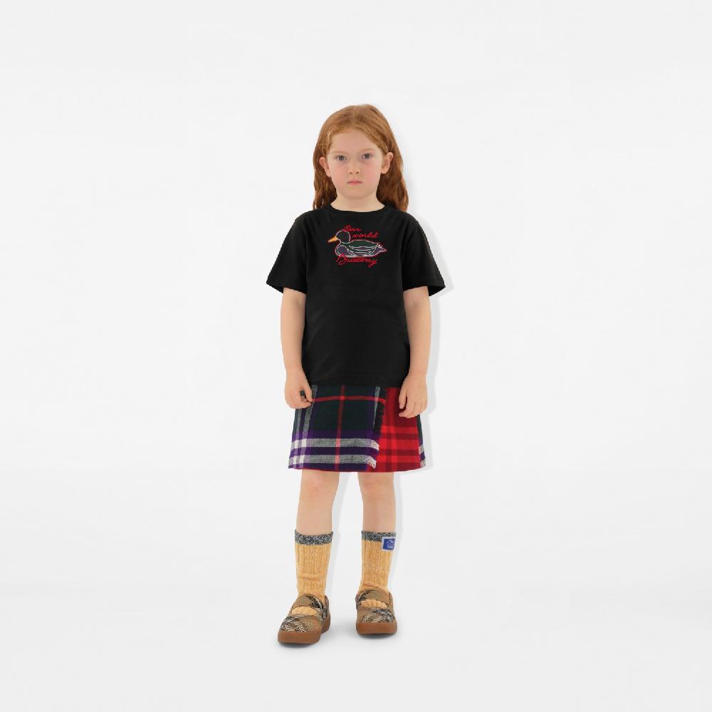 Burberry Camiseta En Algodón Con PatoPrecio 220 00 € 3-14 Años