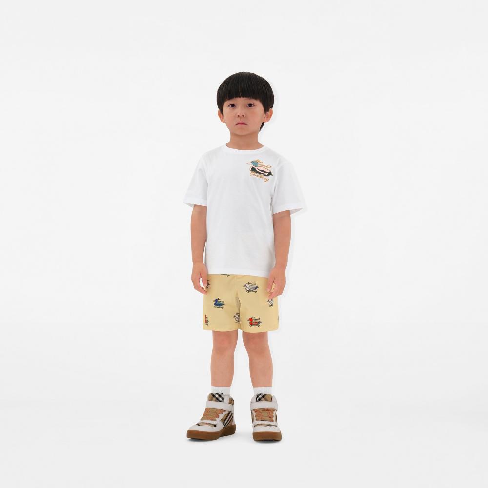 Burberry Camiseta En Algodón Con PatosPrecio 190 00 € 3-14 Años