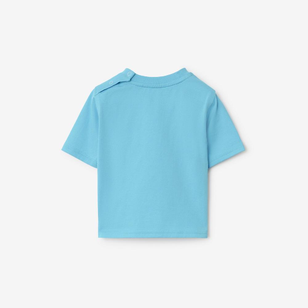 Burberry Camiseta En AlgodónPrecio 140 00 € 6-24 Meses