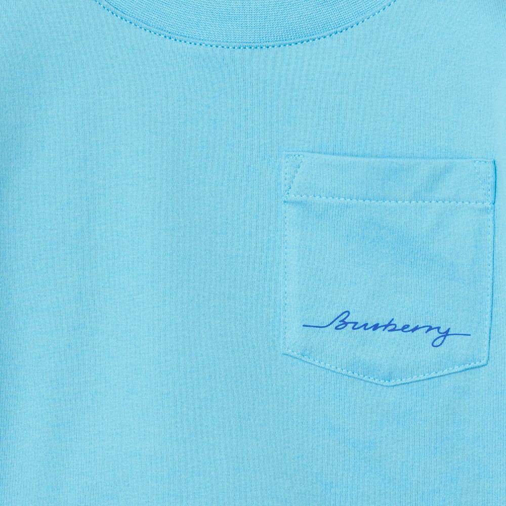 Burberry Camiseta En AlgodónPrecio 140 00 € 6-24 Meses