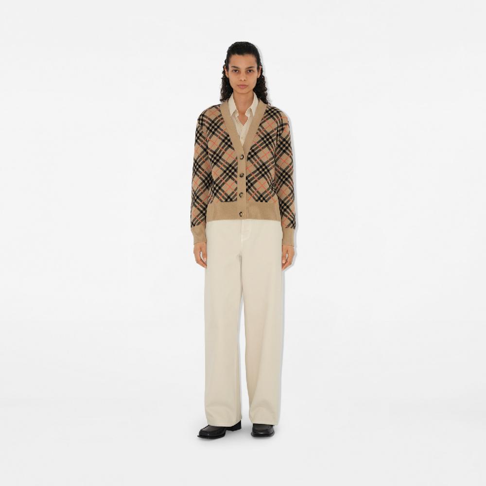 Burberry Cárdigan En Cachemir CheckPrecio 1.550 00 €