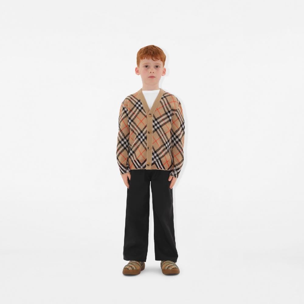 Burberry Cárdigan En Lana A CuadrosPrecio 420 00 € 3-14 Años