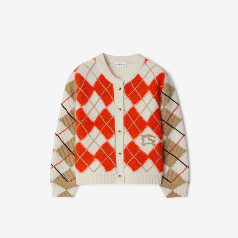 Burberry Cárdigan en lana a rombosPrecio 490 00 € 3-14 años