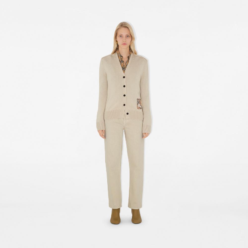 Burberry Cárdigan En Lana Con Etiqueta CheckPrecio 890 00 €