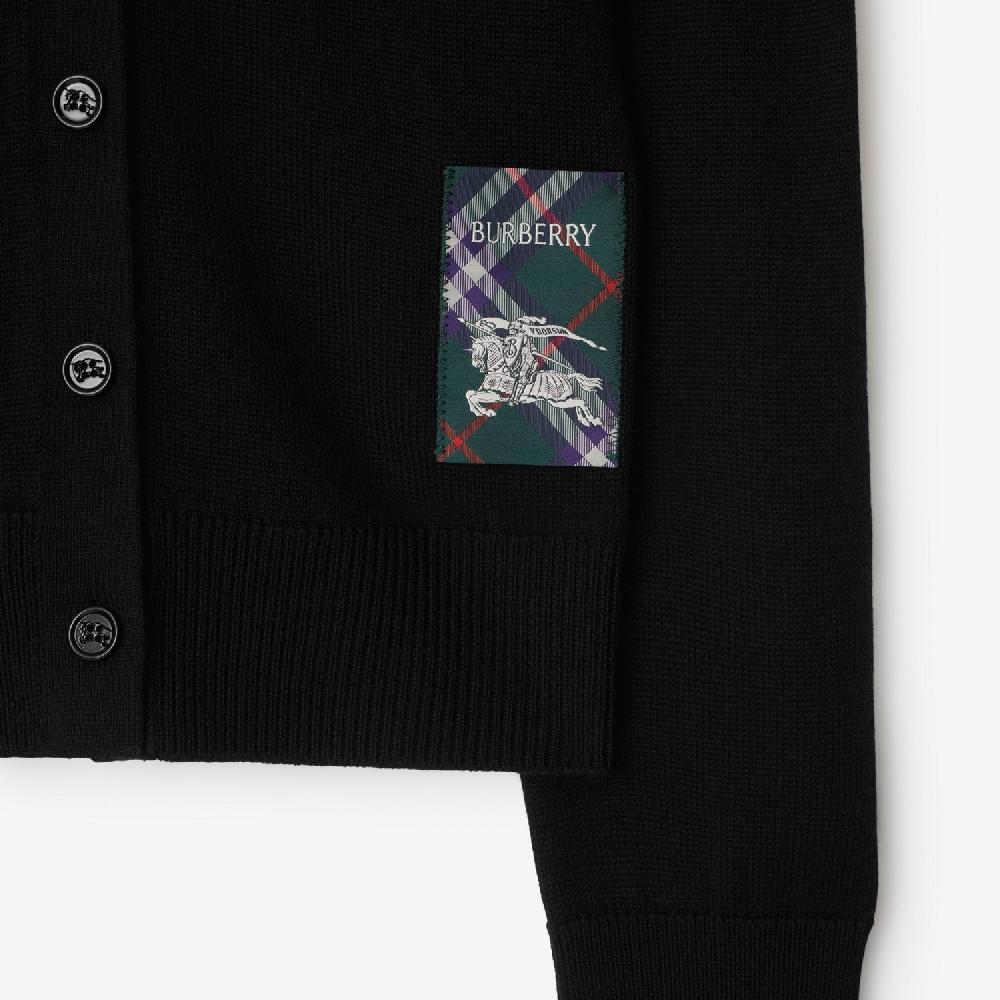 Burberry Cárdigan En Lana Con Etiqueta CheckPrecio 890 00 €