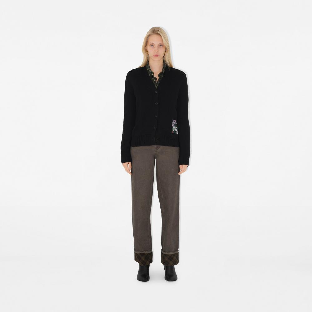 Burberry Cárdigan En Lana Con Etiqueta CheckPrecio 890 00 €