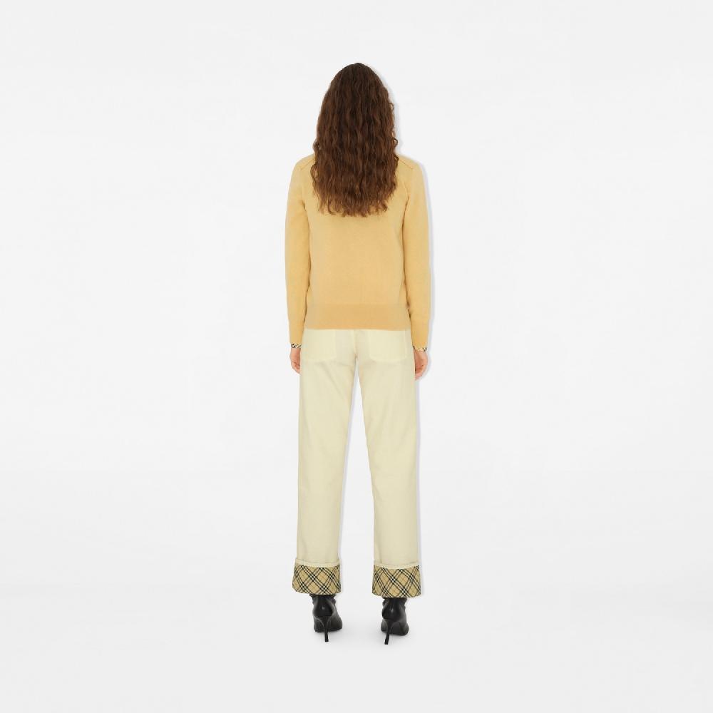 Burberry Cárdigan En Mezcla De Lana Con B ShieldPrecio 1.050 00 €