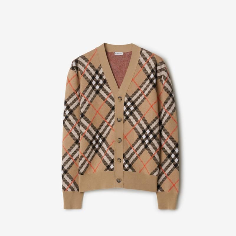Burberry Cárdigan en mezcla de lana y mohair CheckPrecio 1.090 00 €
