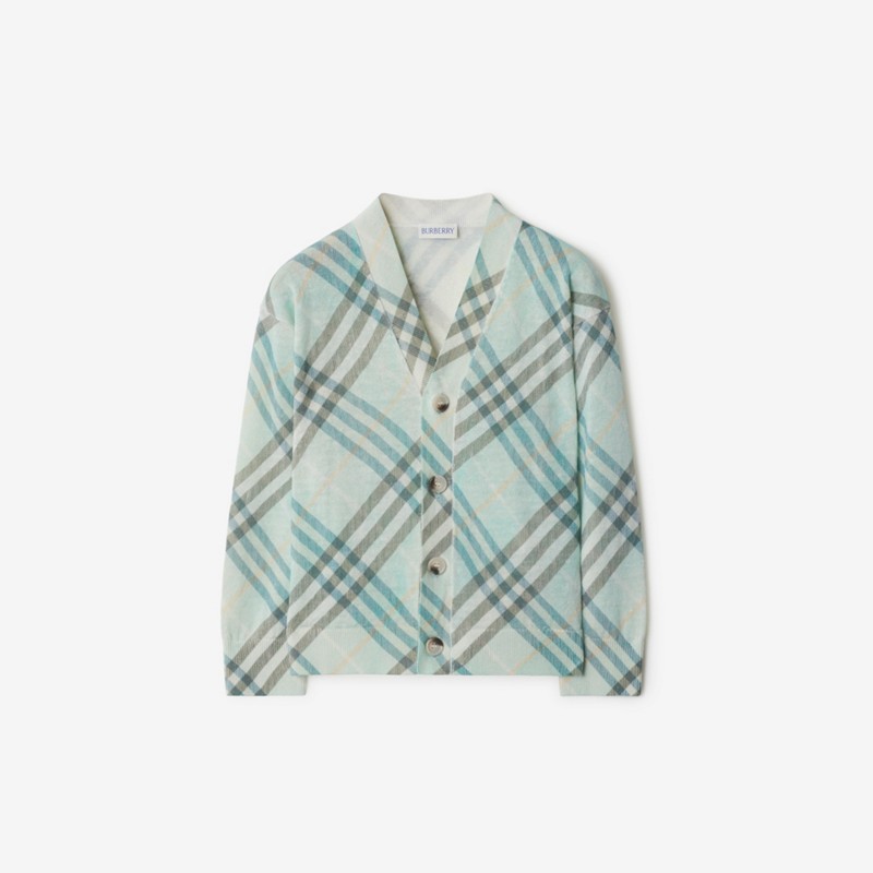 Burberry Cárdigan en mezcla de lino CheckPrecio 420 00 € 3-14 años