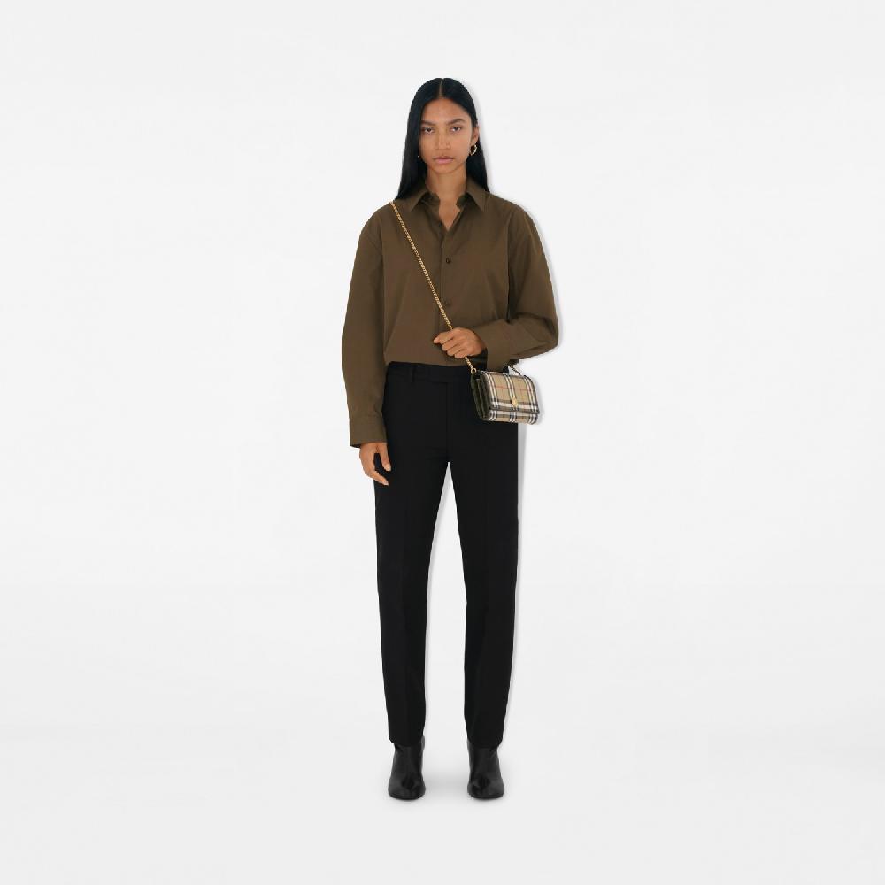 Burberry Cartera Check Con Asa De CadenaPrecio 850 00 € Personalizable Con Iniciales