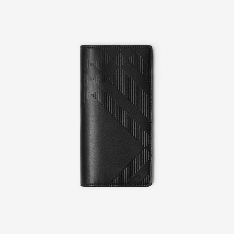 Burberry Cartera continental con cuadros grabadosPrecio 550 00 € Personalizable con iniciales