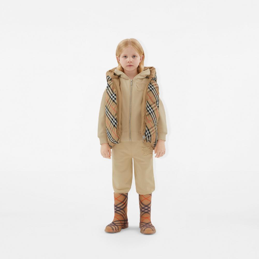 Burberry Chaleco Check Reversible Y Acolchado En NailonPrecio 620 00 € 3-14 Años