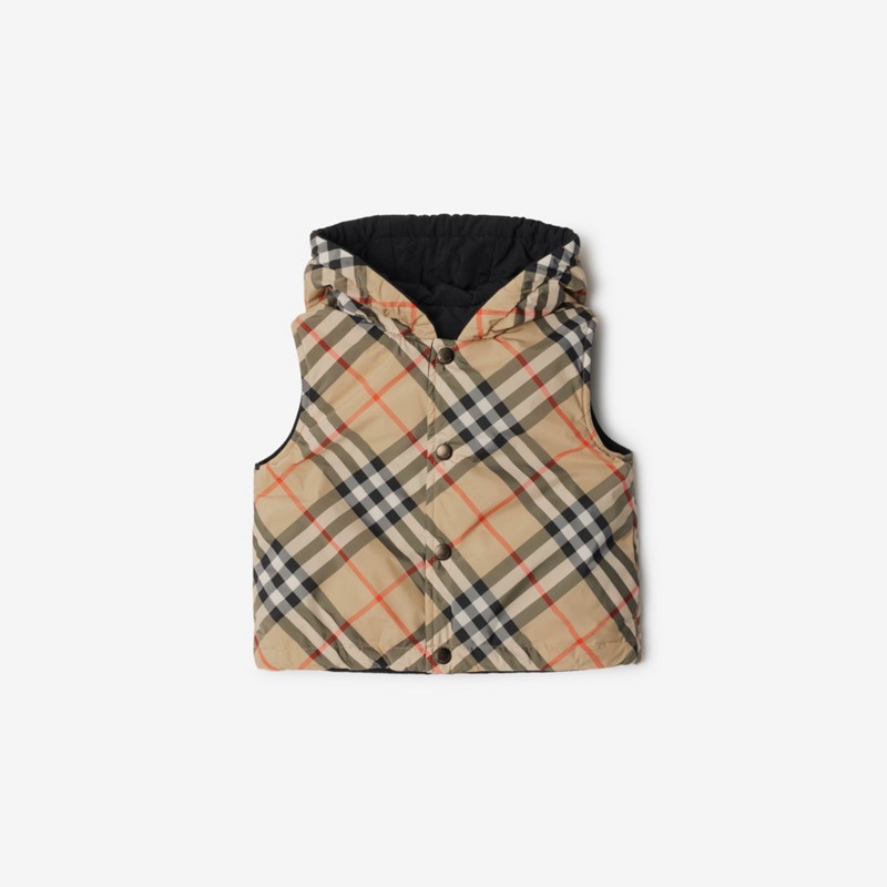 Burberry Chaleco reversible CheckPrecio 450 00 € 6-24 meses