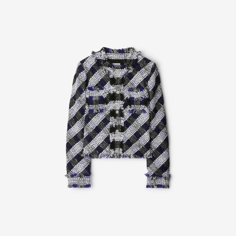 Burberry Chaqueta corta en tweed a cuadrosPrecio 2.290 00 €