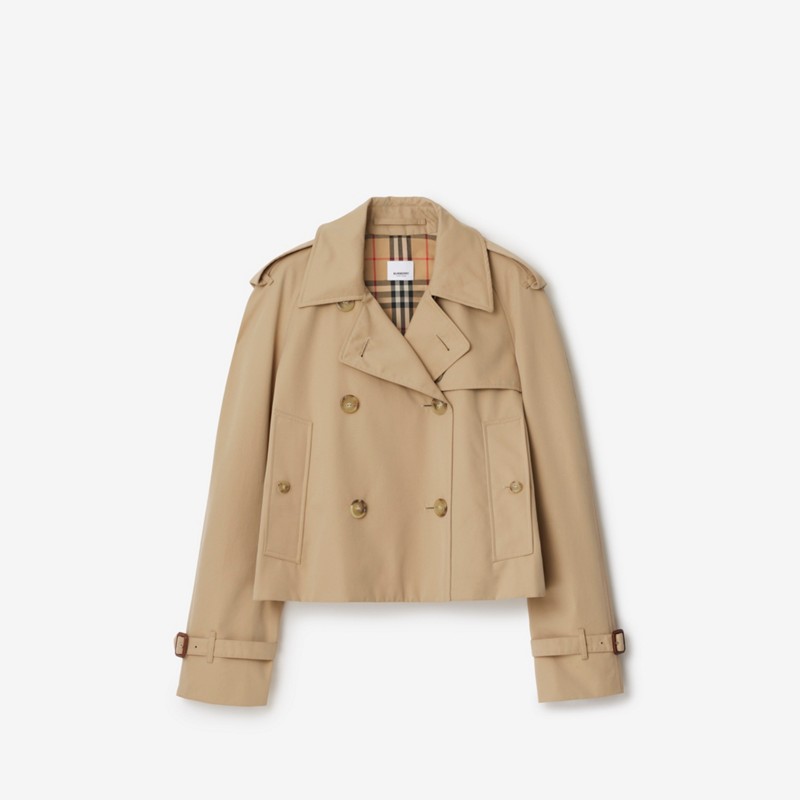 Burberry Chaqueta cropped estilo trench coat en gabardinaPrecio 1.590 00 € Disponibilidad limitada