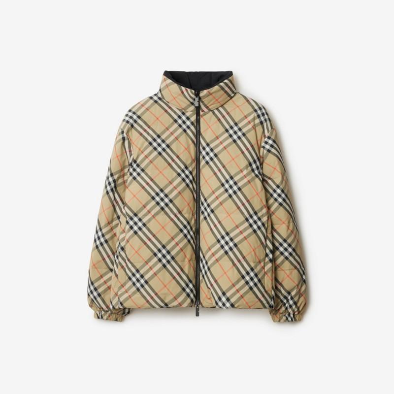 Burberry Chaqueta de plumas reversible en nailon CheckPrecio 1.690 00 €
