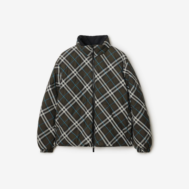 Burberry Chaqueta de plumas reversible en nailon CheckPrecio 1.690 00 €