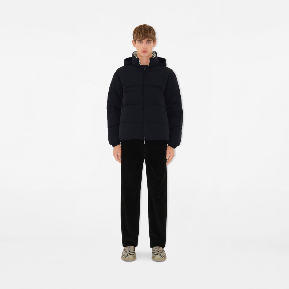 Burberry Chaqueta De Plumas Reversible En Nailon CheckPrecio 1.690 00 €