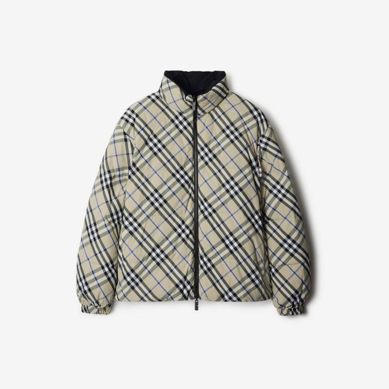 Burberry Chaqueta de plumas reversible en nailon CheckPrecio 1.690 00 €