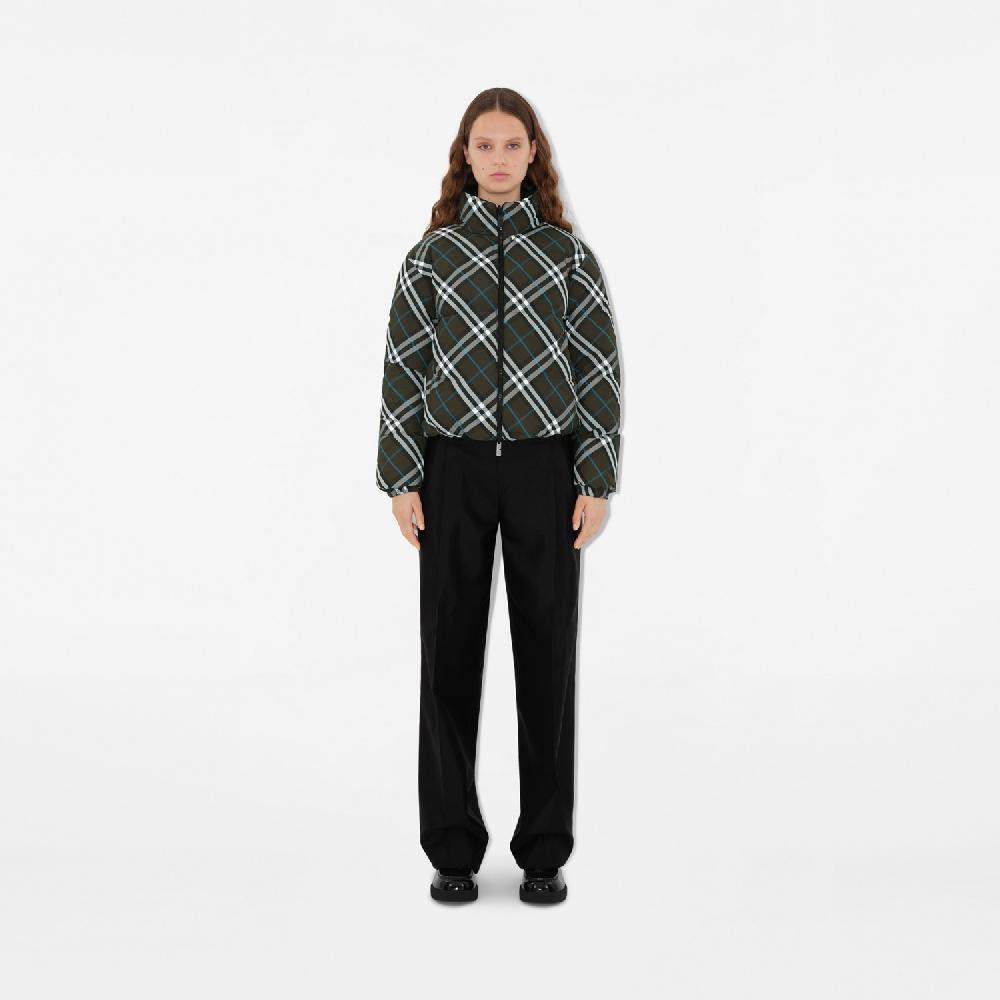 Burberry Chaqueta De Plumas Reversible En Nailon CheckPrecio 1.690 00 €