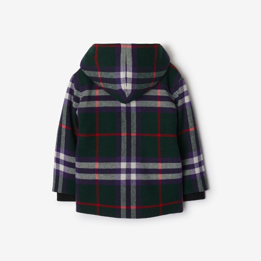 Burberry Chaqueta En Lana Con Motivos A Cuadros ContrastantesPrecio 750 00 € 3-14 Años