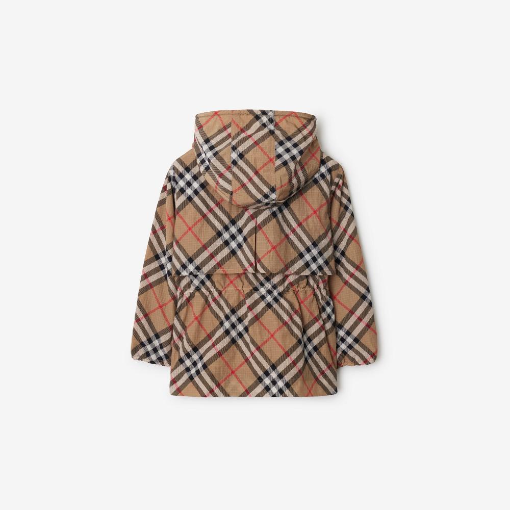 Burberry Chaqueta En Nailon CheckPrecio 470 00 € 3-14 Años