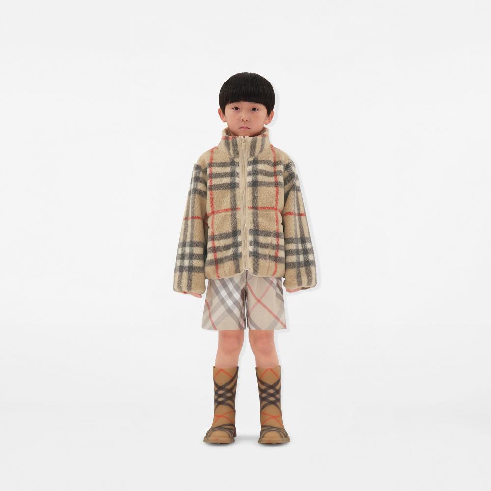 Burberry Chaqueta En Polar CheckPrecio 550 00 € 3-14 Años