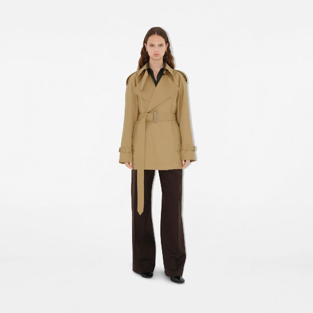 Burberry Chaqueta Estilo Trench Coat En Algodón De GabardinaPrecio 1.790 00 €