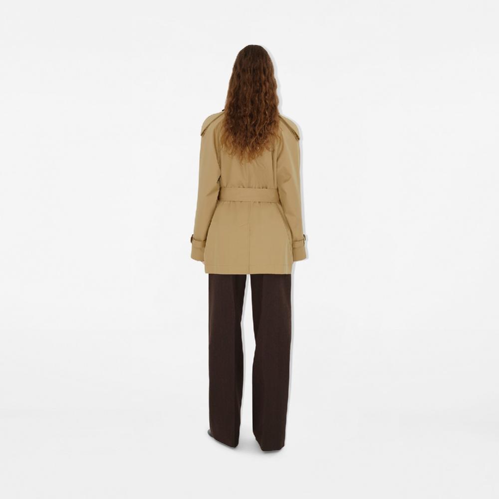 Burberry Chaqueta Estilo Trench Coat En Algodón De GabardinaPrecio 1.790 00 €