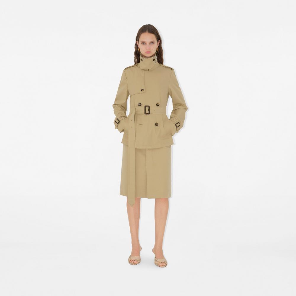 Burberry Chaqueta Estilo Trench Coat En Mezcla De AlgodónPrecio 1.690 00 €