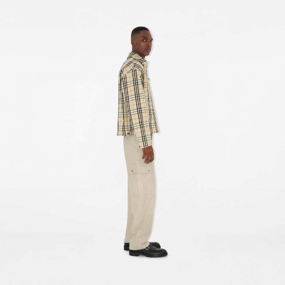 Burberry Chaqueta Harrington En Algodón CheckPrecio 1.350 00 €