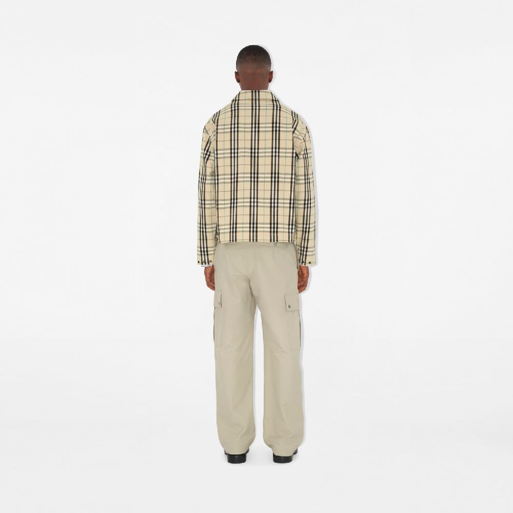 Burberry Chaqueta Harrington En Algodón CheckPrecio 1.350 00 €