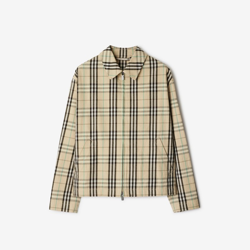 Burberry Chaqueta Harrington en algodón CheckPrecio 1.350 00 €
