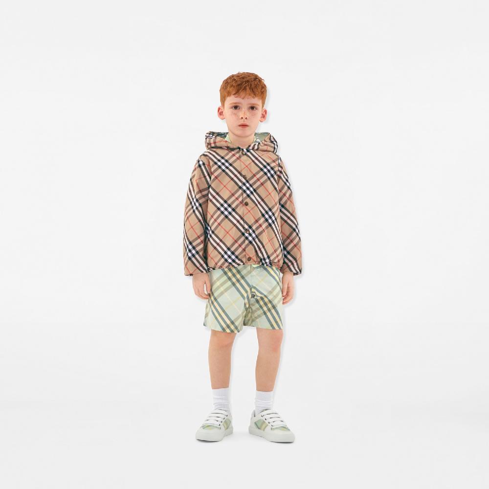 Burberry Chaqueta Reversible En Mezcla De Algodón CheckPrecio 650 00 € 3-14 Años