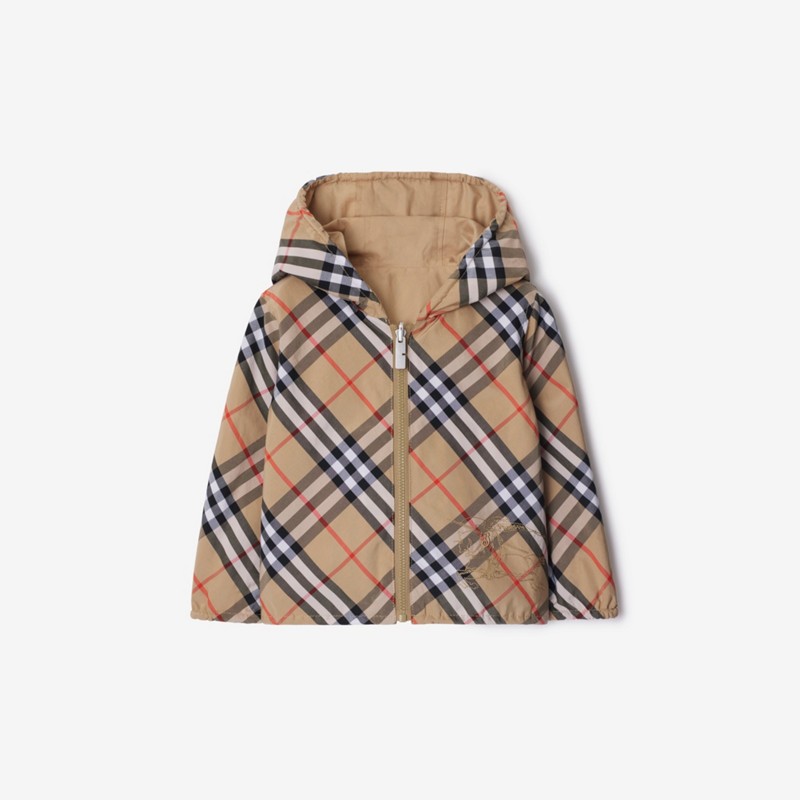 Burberry Chaqueta reversible en mezcla de algodón CheckPrecio 550 00 € 6-24 meses