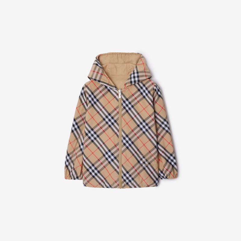 Burberry Chaqueta reversible en mezcla de algodón CheckPrecio 620 00 € 3-14 años