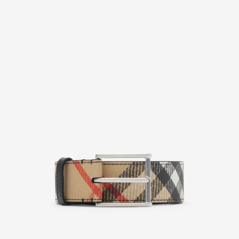 Burberry Cinturón CheckPrecio 350 00 € Personalizable con iniciales