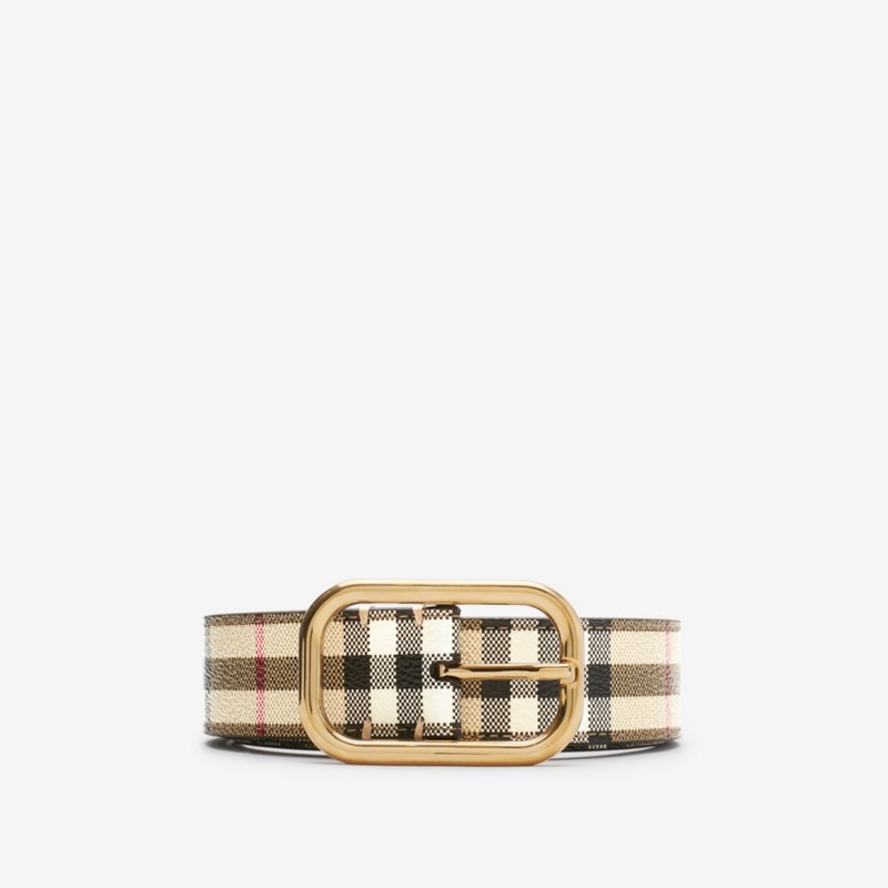 Burberry Cinturón CheckPrecio 350 00 € Personalizable con iniciales