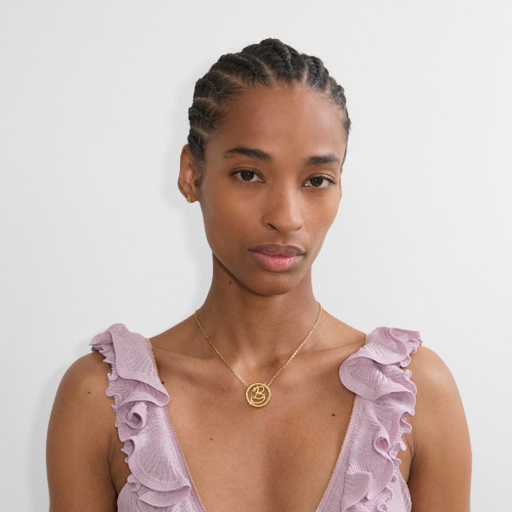 Burberry Collar Con Colgante De Letra B Estilo NáuticoPrecio 320 00 € Novedades