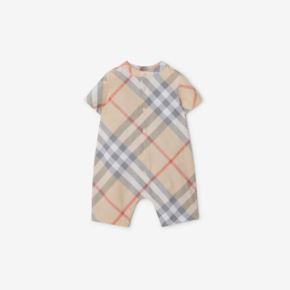 Burberry Conjunto De Regalo Para Bebé De Dos Piezas En Algodón CheckPrecio 350 00 € 1-18 Meses