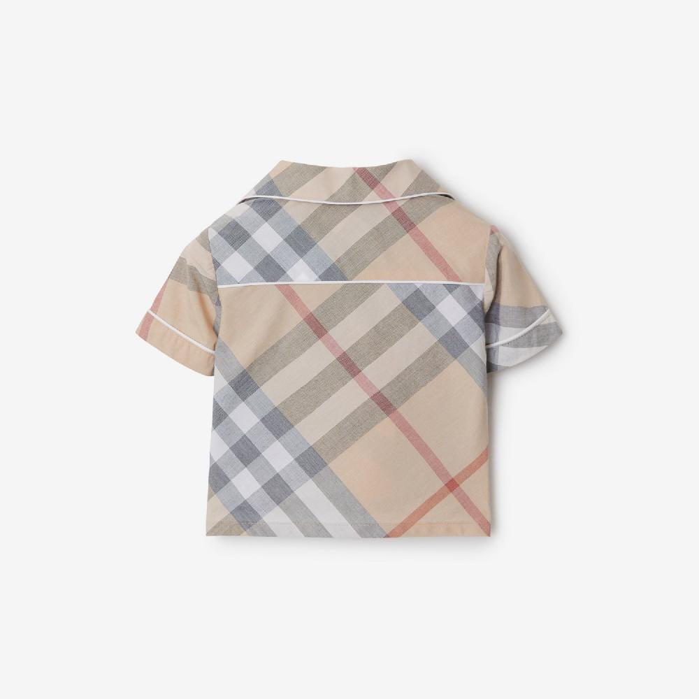 Burberry Conjunto De Regalo Para Bebé De Dos Piezas En Algodón CheckPrecio 350 00 € 1-18 Meses