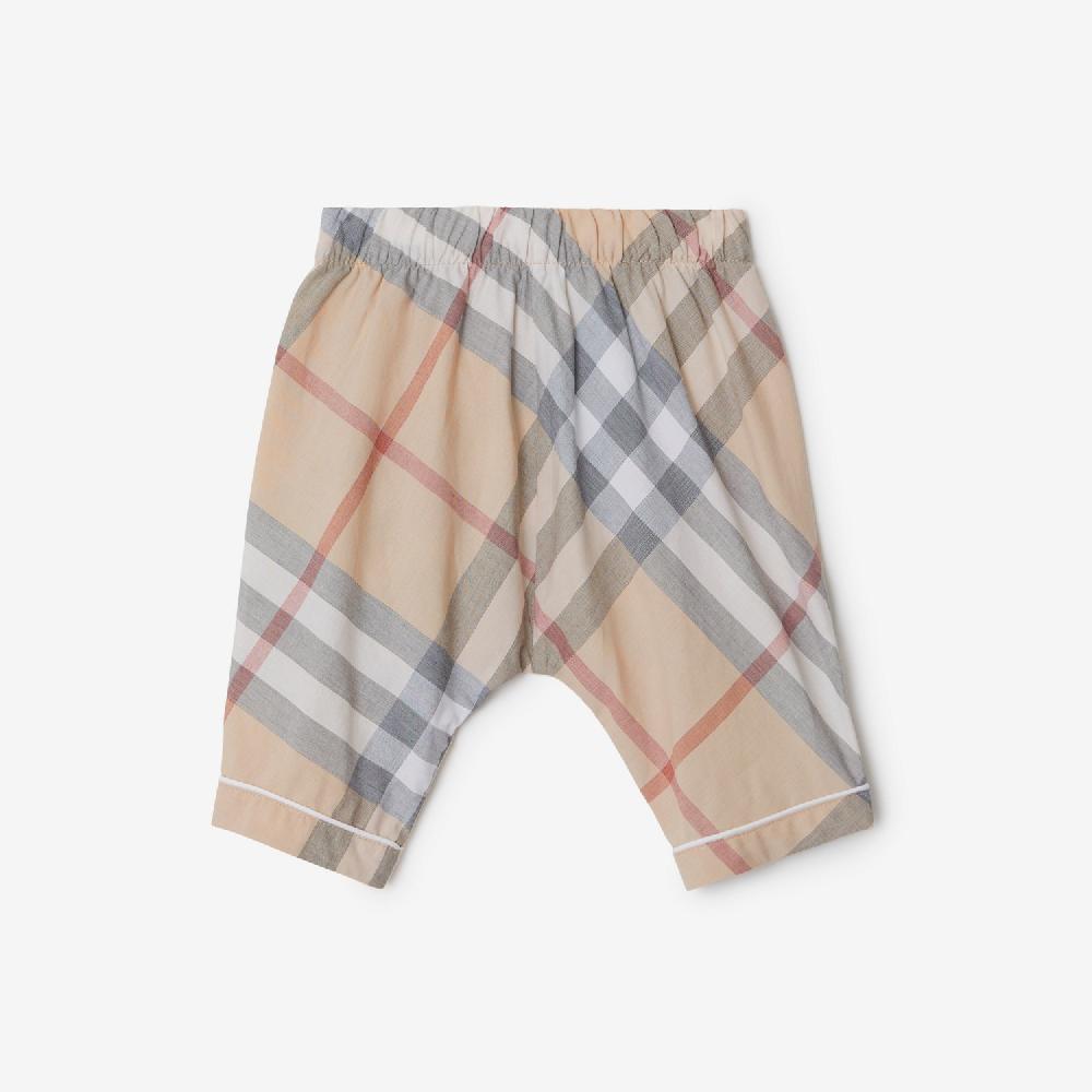 Burberry Conjunto De Regalo Para Bebé De Dos Piezas En Algodón CheckPrecio 350 00 € 1-18 Meses